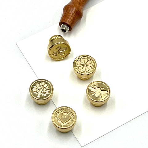 Brass Wax Seal Dies - Multiple Designs