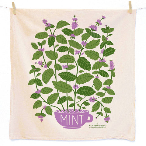I LILAC YOU (Mint, Lilac) - Dish Towel Set of 2