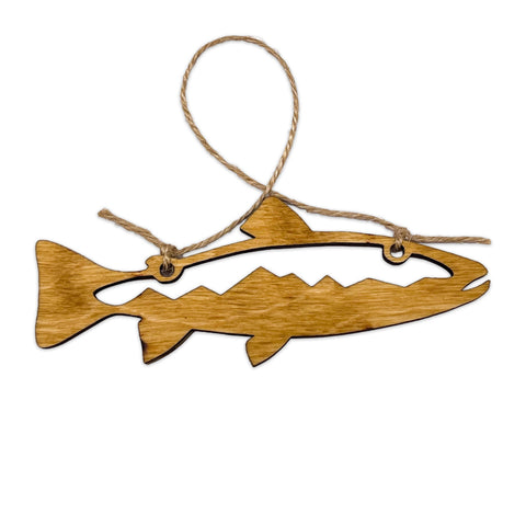 ]Fly Fishing Trout Ornament