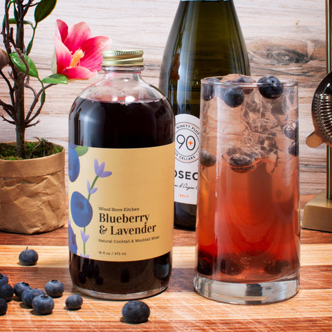 Blueberry Lavender Cocktail & Mocktail Mixer
