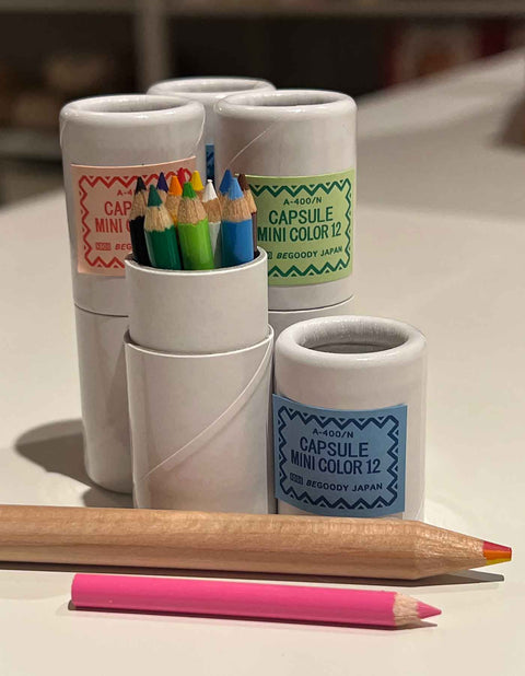 Mini Color Pencils in Capsule