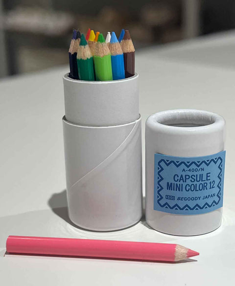 Mini Color Pencils in Capsule