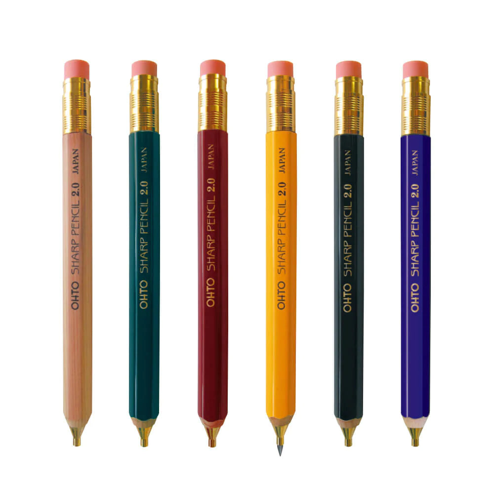 Wooden Mechanical Pencil 2.0 – Slackline Press Wooden Mechanical Pencil 2.0 – Slackline Press