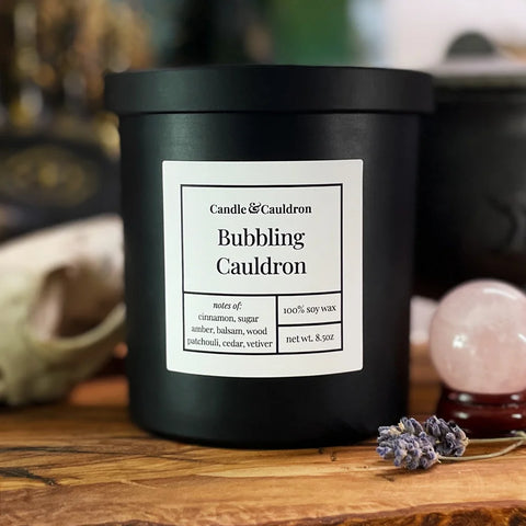 Bubbling Cauldron Candle