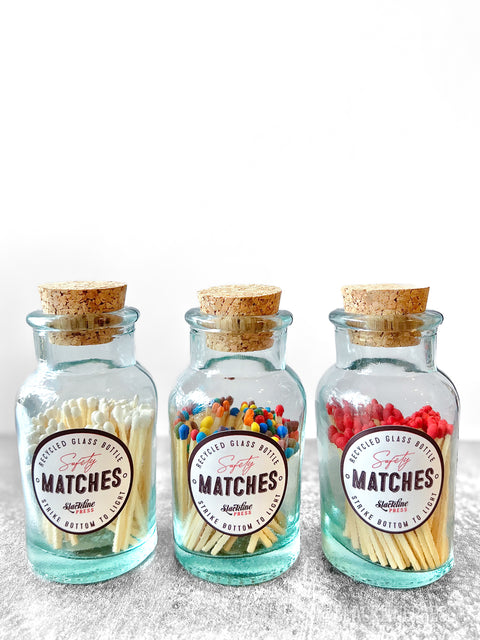 Matches in a bottle
