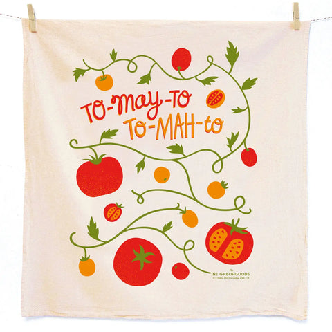 Tomato Basil-Dish Towel Set of 2