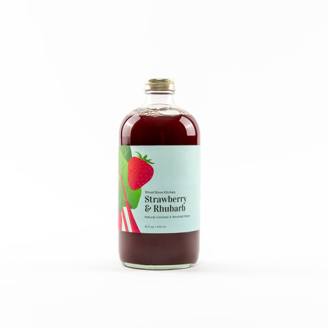 Strawberry Rhubarb Cocktail Mixer & Mocktail Mixer