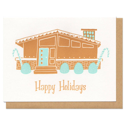 Gingerbread House Greeting Card