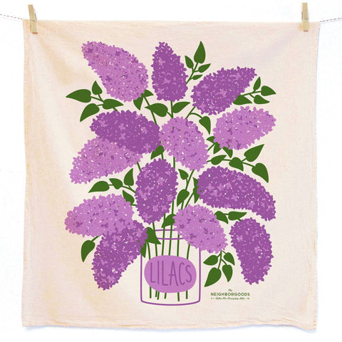 Lilac Dish Towel