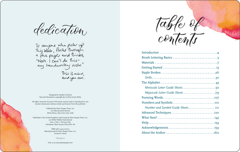 Brush Lettering from A to Z Book