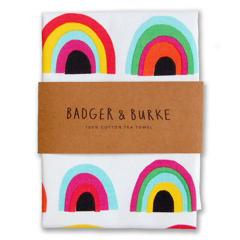 Rainbow Tea Towel