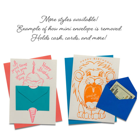 Teacher | Gift Card Holder Greeting Card