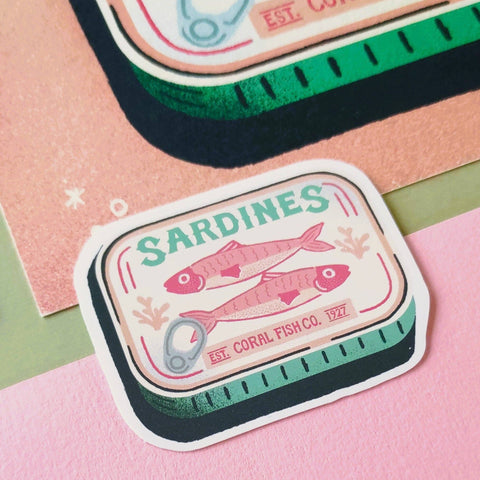 Sardines Sticker