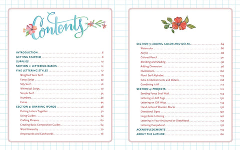Hand-Lettering Book