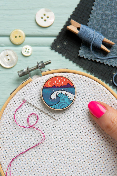 Wave Magnetic Needle Minder | Creative Gift
