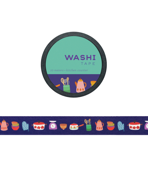 Kitchen Counter Washi Tape