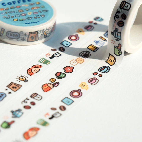 Kawaii Coffee Washi Tape