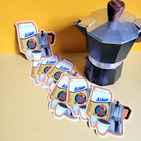 Azucar Vinyl Sticker – Slackline Press