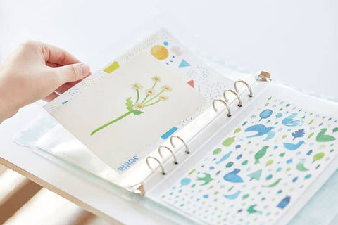OTONA Sticker Collection Binder: Pink
