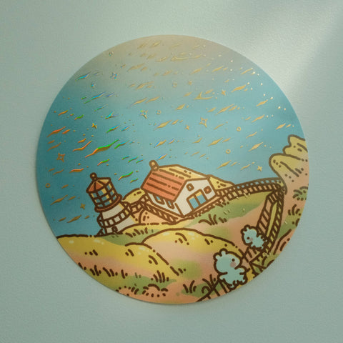 2jingis2jing - Point Reyes Foil Sticker