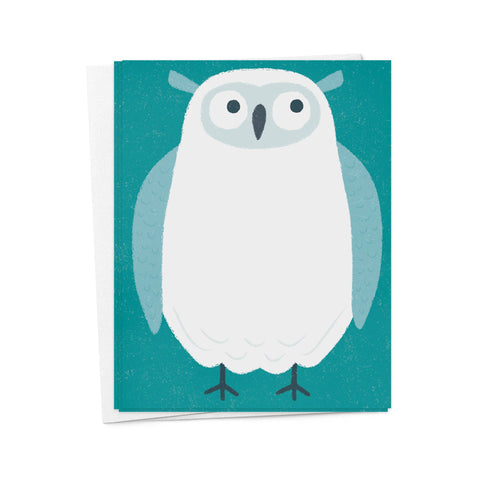 Owl Flat Note Stationery Set