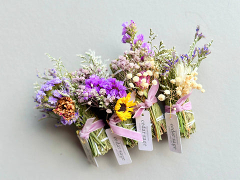 Uplift + Balance | Cedar Sage + Flowers