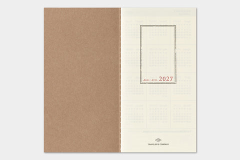 2027 Weekly + Memo (Regular Size)