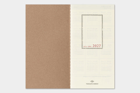 2027 Weekly + Memo (Regular Size)