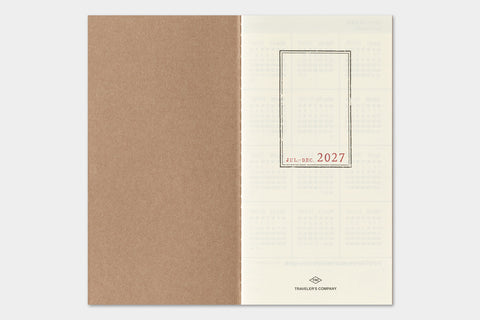 2027 Weekly Vertical (Regular Size)