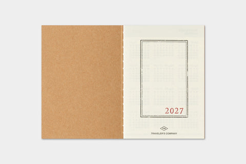 2027 Monthly (Passport Size)