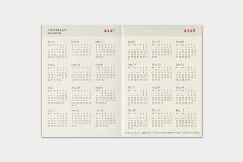 2027 Monthly (Passport Size)
