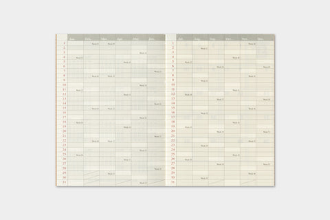 2027 Monthly (Passport Size)