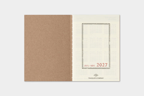2027 Weekly + Memo (Passport Size)