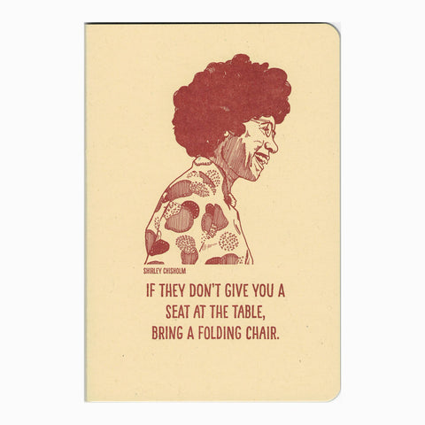 Shirley Chisholm notebook