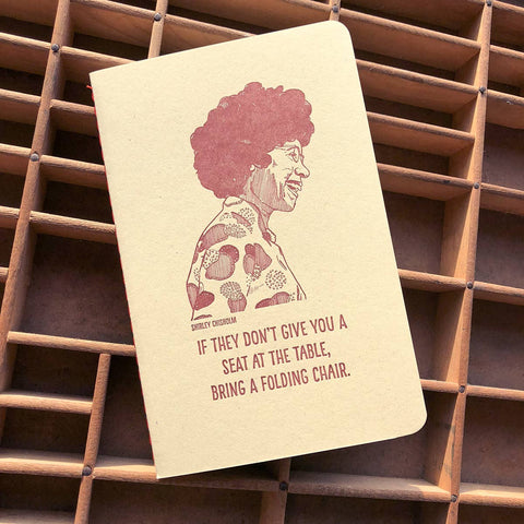 Shirley Chisholm notebook