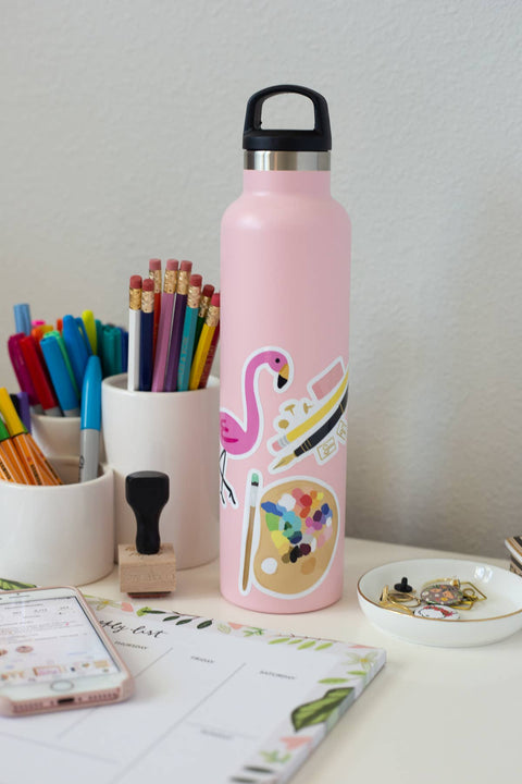 Paint Palette Vinyl Sticker