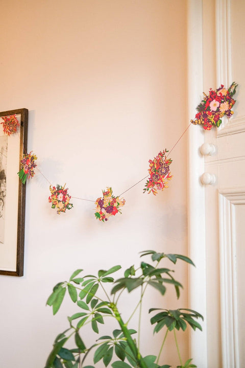 Bouquet Sewn Garland