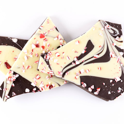 Holiday Chocolate Bark: Peppermint