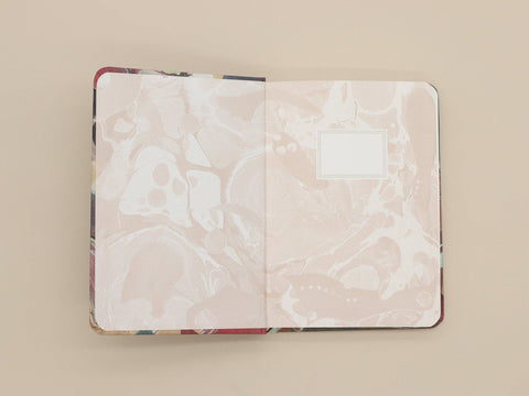 Carnelian Marble B6 Hardcover Journal