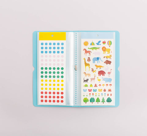 OTONA Sticker File Organizer: Red