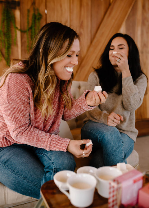 Hand-Crafted Gourmet Marshmallows - Caramel Swirl