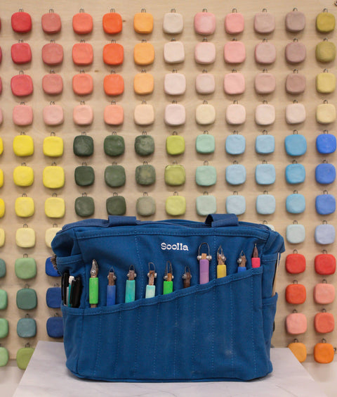 Soolla Studio Artist Bag, Blueberry Bliss