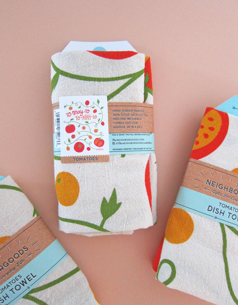 Tomato Tea Towel