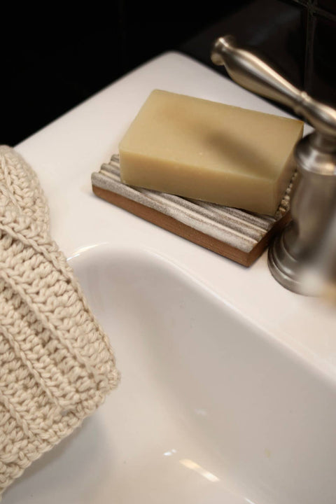 Soap Dish | Cream | Handmade Glazed Ceramic