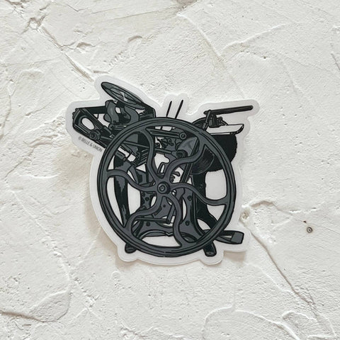 C&P Letterpress Sticker