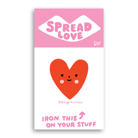 HDP x Suzy Ultman Pack of Love, 6 L'il Something Iron-On Cards