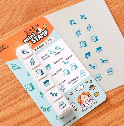 Mini 6 in 1 stamps - Arrow