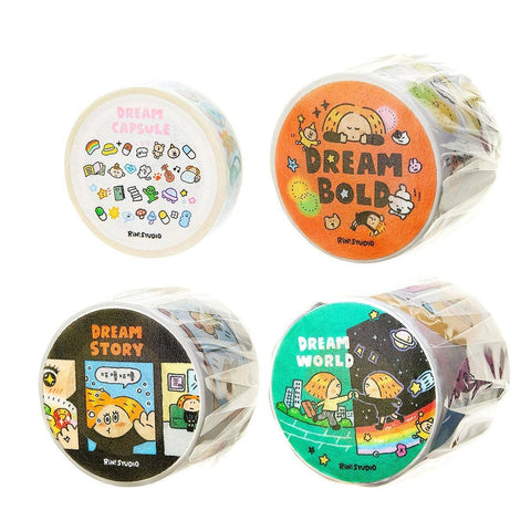 Kawaii Washi Tape: Dream Mini Emoji Scrapbook