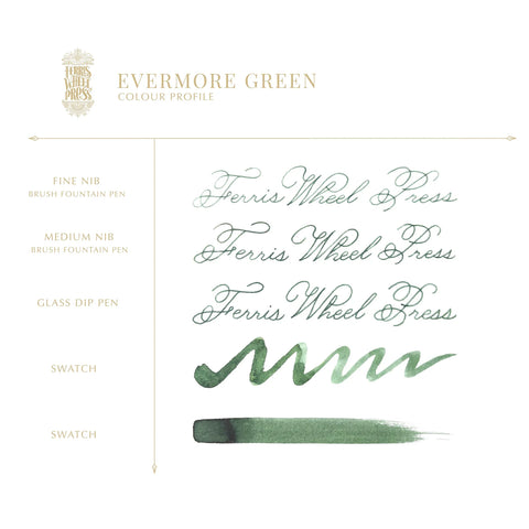 Evermore Green 38ml Ink