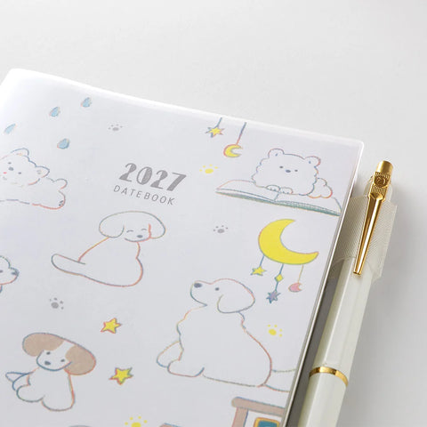 POCKET DIARY B6 DOG 2027